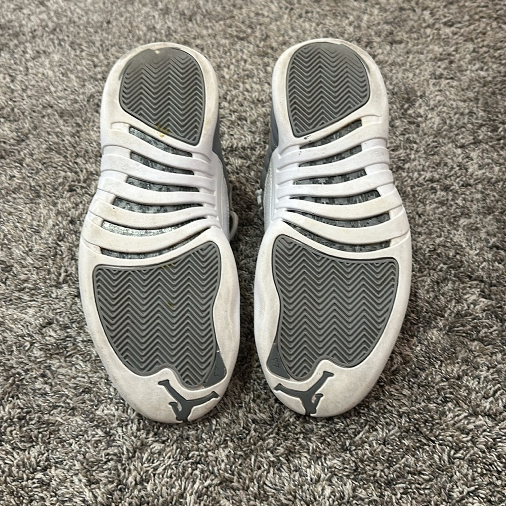 AIR JORDAN 12 RETRO stealth/white-cool grey size 8.5 - Picture 6 of 12